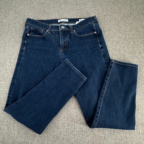Banana Republic Low Rise Jeans 29 Skinny Ankle Denim Stretch 90% Cotton Spandex - Picture 3 of 11